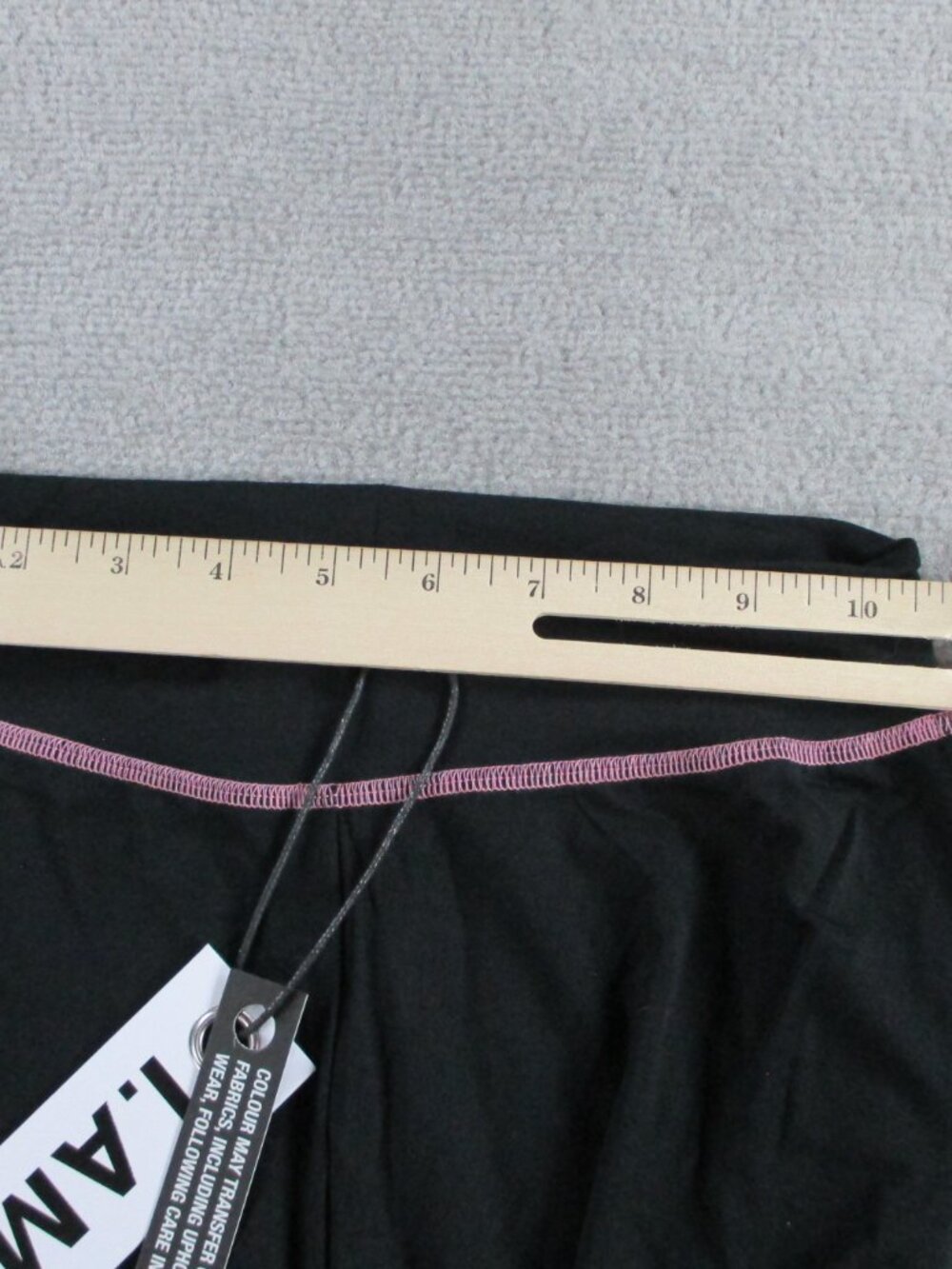 I AM GIA Blare Trackpant Womens XXS 2XS Black Pink Track Jogger Pants Only NEW - Picture 7 of 12